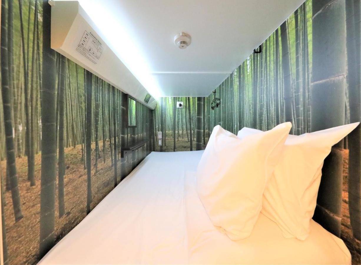 Shibuya Capsule Bamboo Hotel Tokio Exterior foto