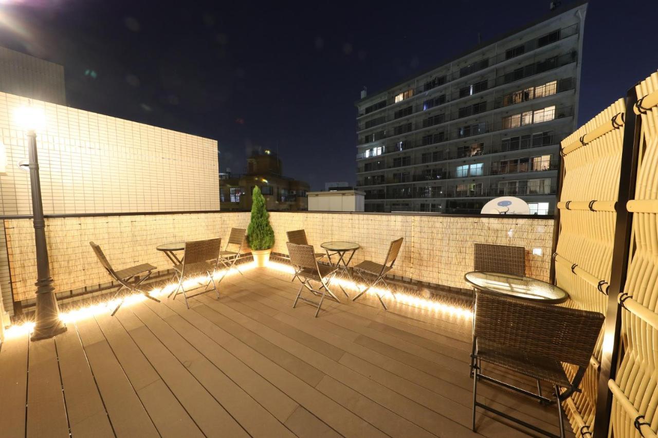 Shibuya Capsule Bamboo Hotel Tokio Exterior foto